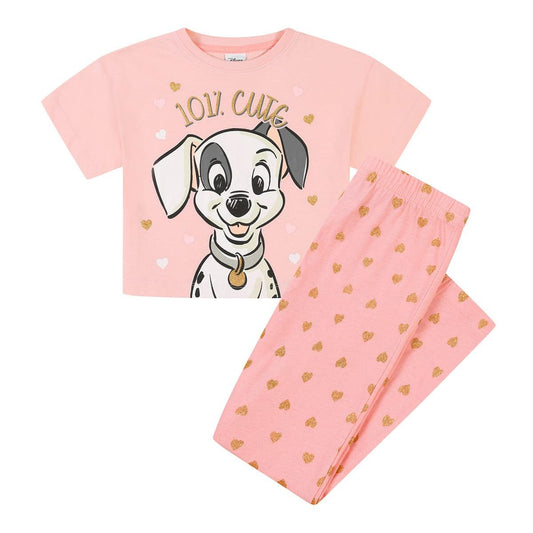 Girls Dalmation 101% Cute Pyjama Set