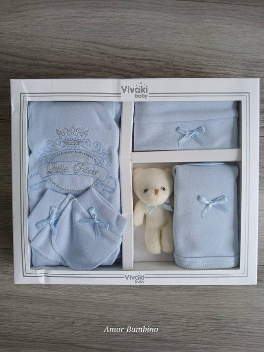 Baby Blue 'little prince' 5 Piece Set