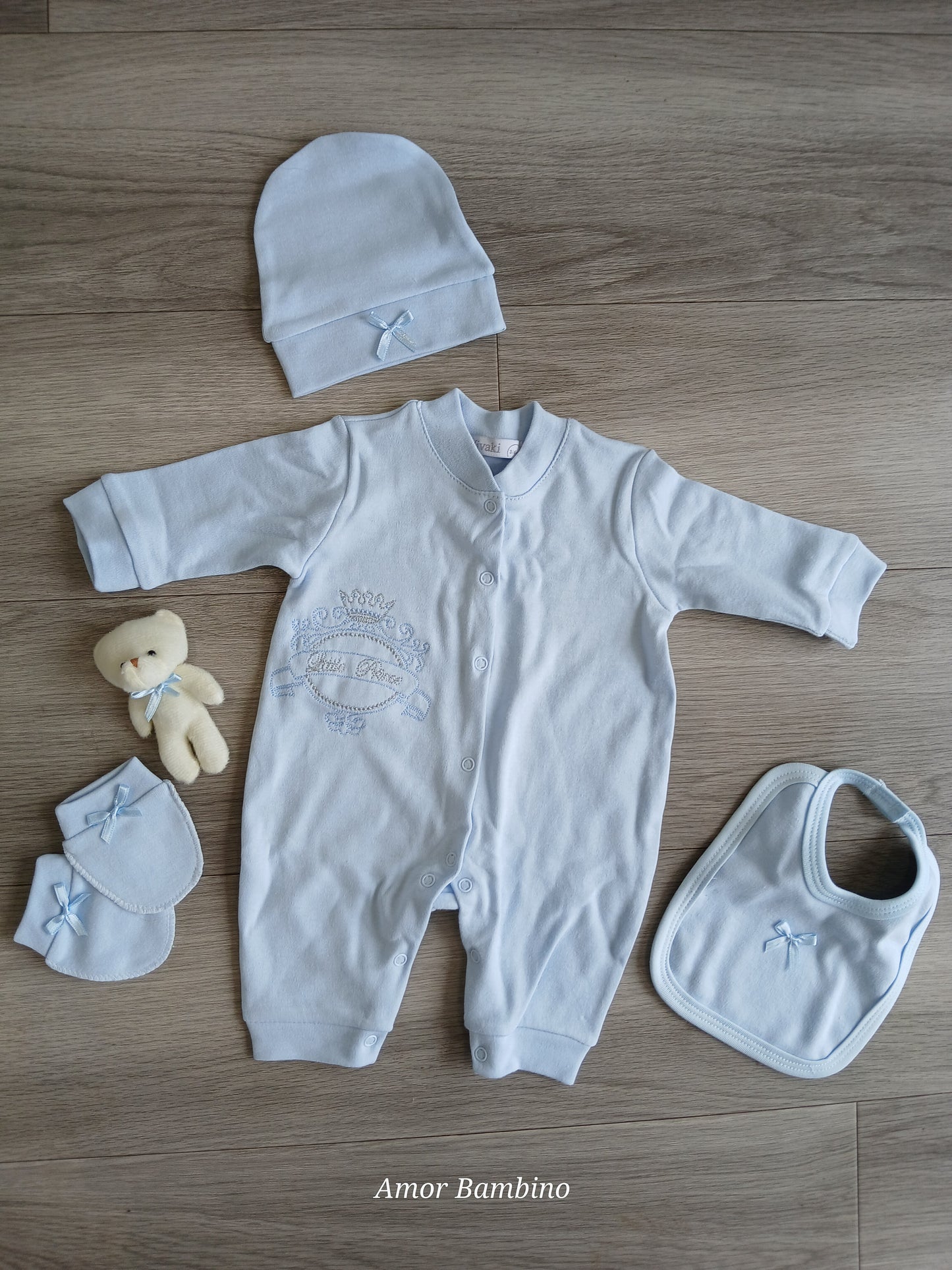 Baby Blue 'little prince' 5 Piece Set