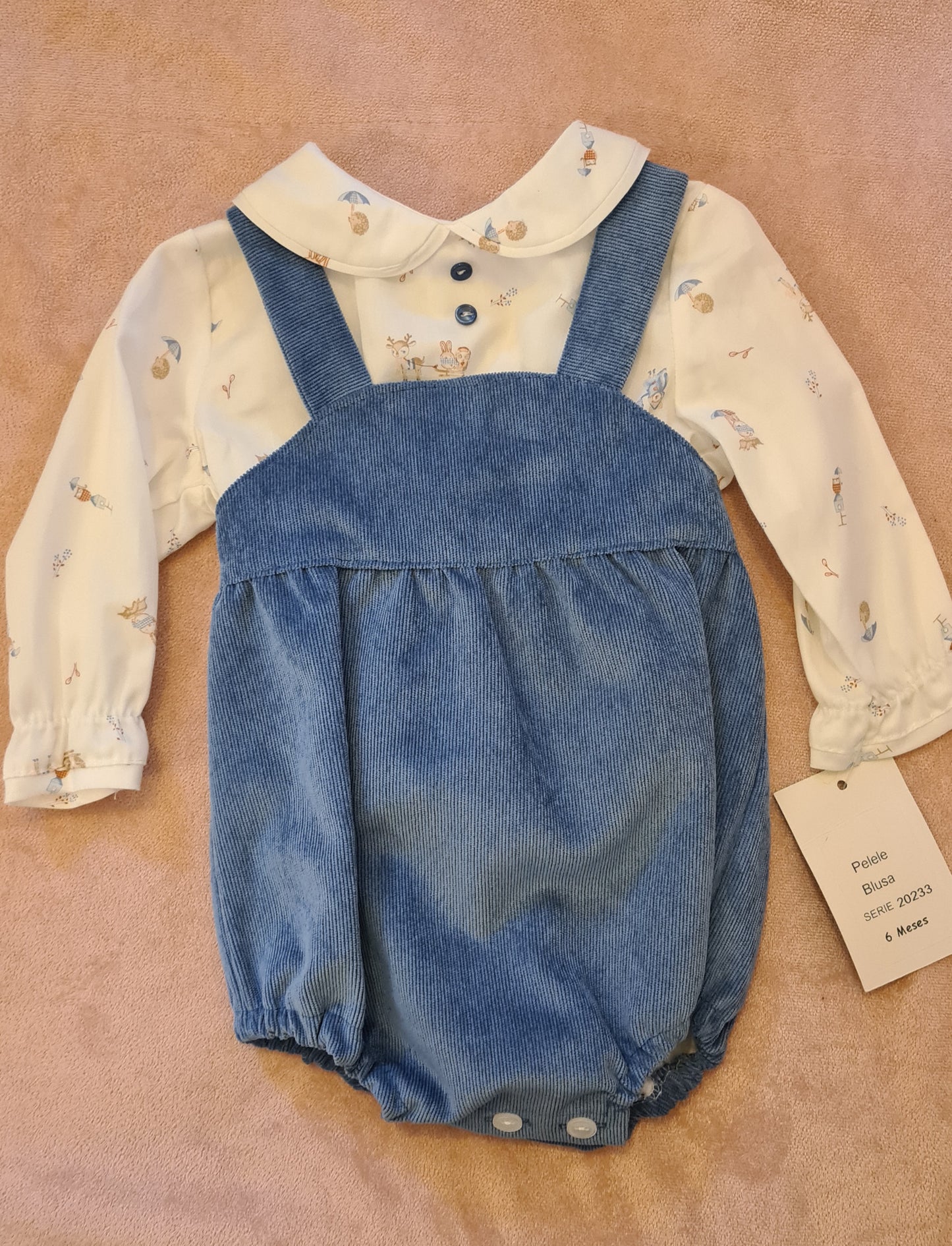 Boys Coudrey Romper Set