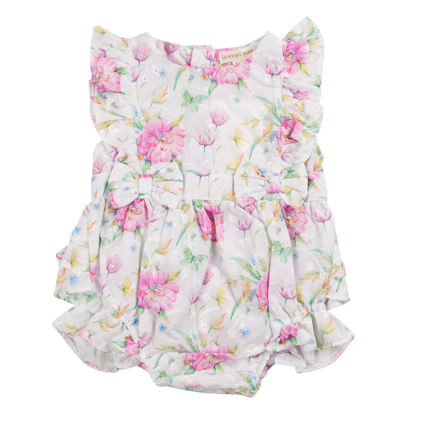 Baby Girls Floral Romper