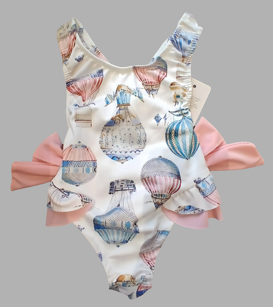 Girls Balloon Swimming costume