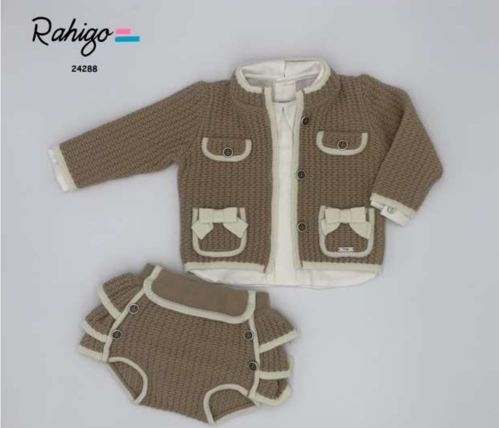 Rahigo Knitted 3 Piece Set AW24