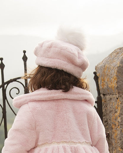 Sonata Pink Fur Coat - (Made To Order)