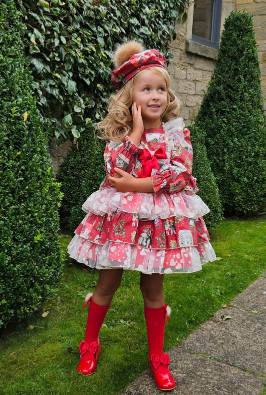 Sonata New Christmas Puffball Dress - (Made to order)