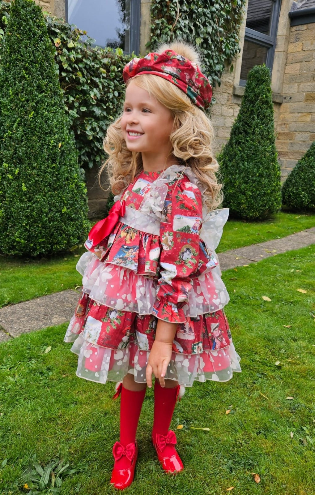 Sonata New Christmas Puffball Dress - (Made to order)