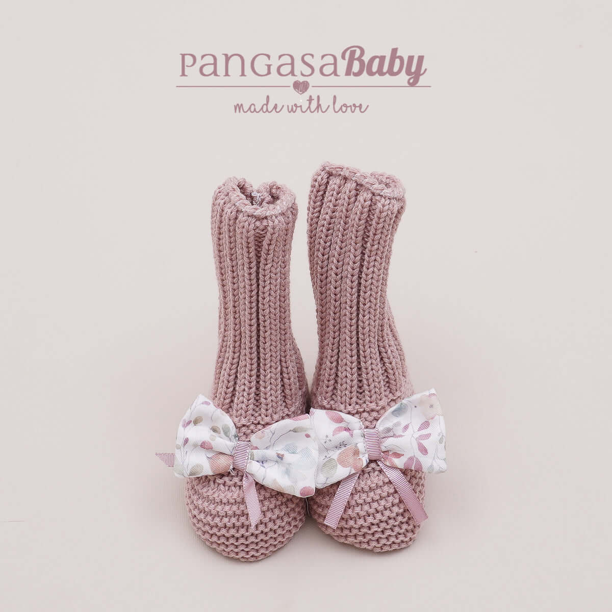 Pangasa Vintage Flowers Knitted Socks - Preorder