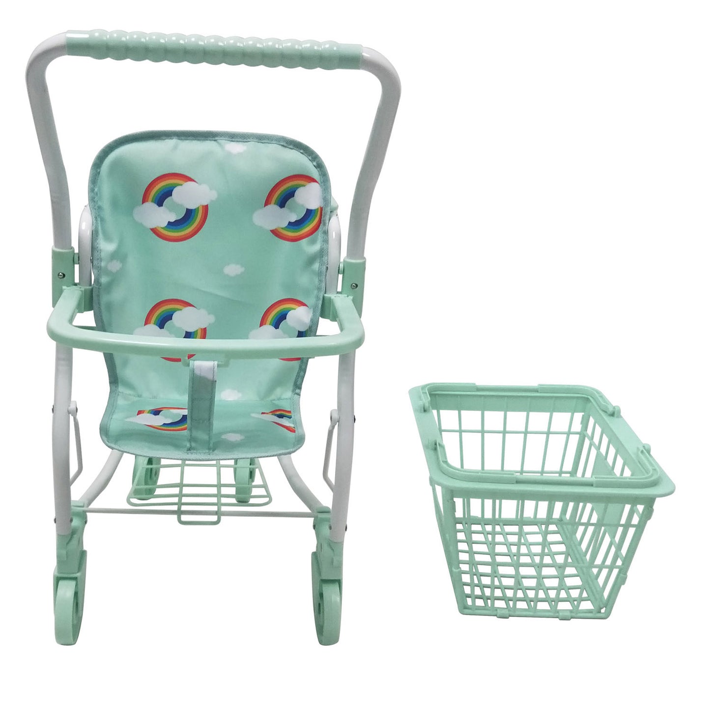 Mint Green Shopping trolley