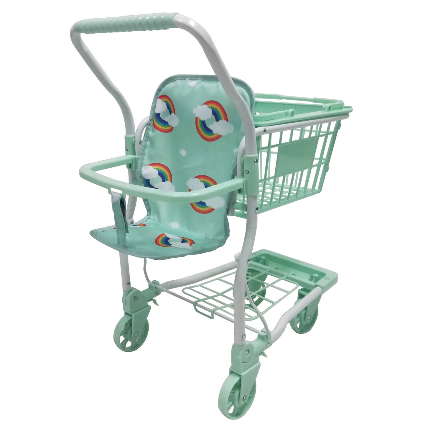 Mint Green Shopping trolley