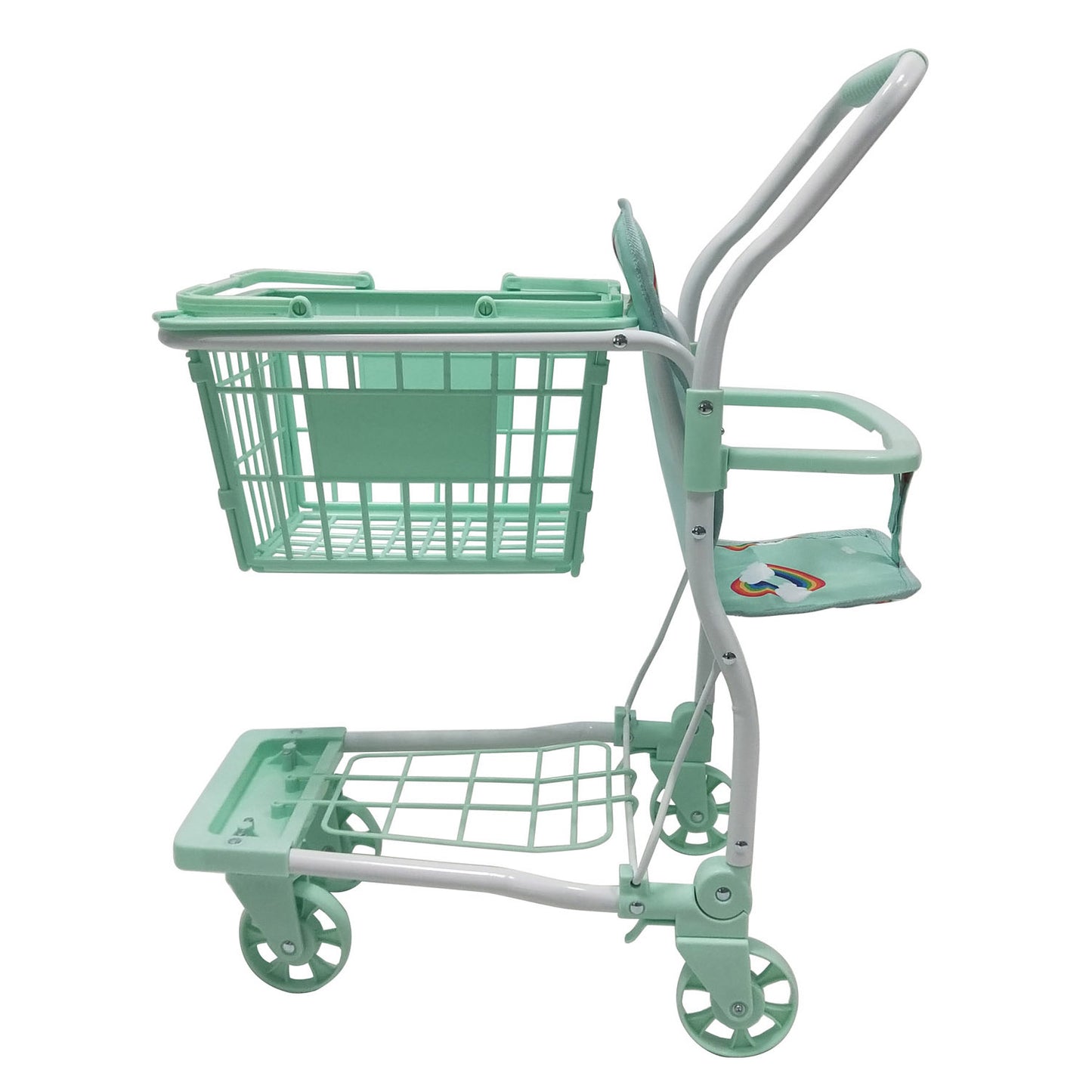 Mint Green Shopping trolley