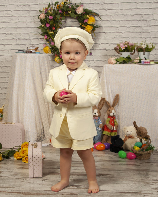 Boys Yellow Blazer - (Made to order)