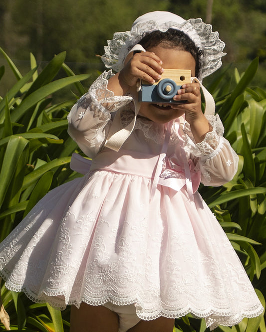 Pale Pink Girls Extravaganza Puffball Dress (Made to order)