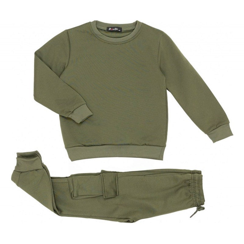 Boys Cargo Tracksuit