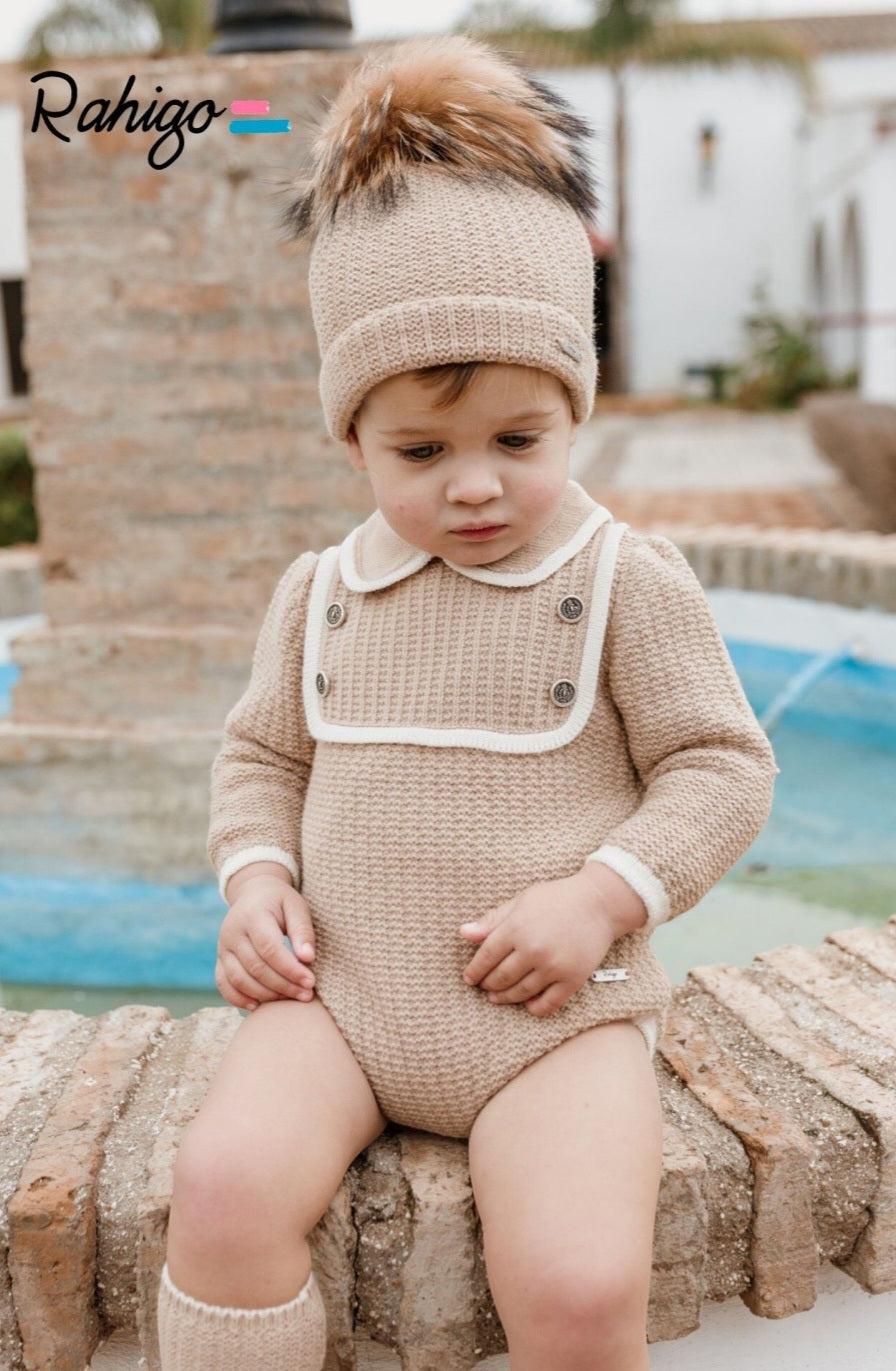 Rahigo Boys Knitted Romper & socks - AW24