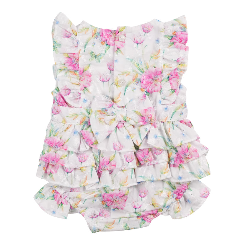 Baby Girls Floral Romper