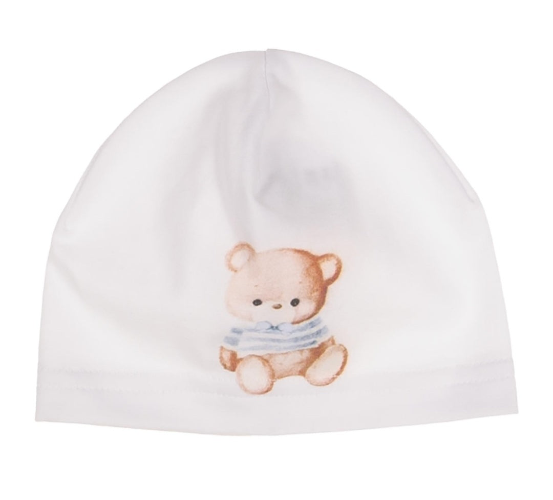 Baby Boys Otto Teddy & Toys Babygrow, Hat & Swaddle Set