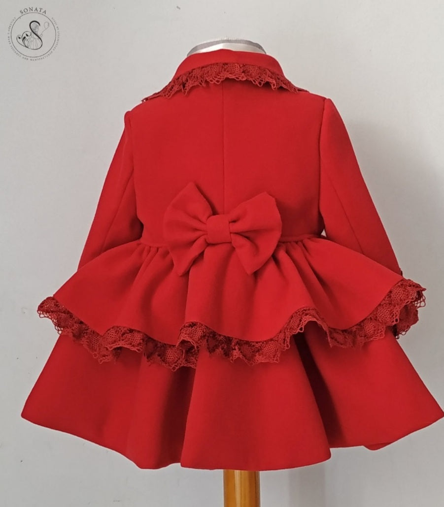 Sonata Rouge Coat (Made to order)