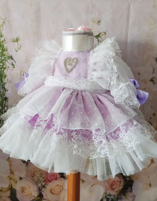 Sonata Lilac Orchid Dress - (Made to order)