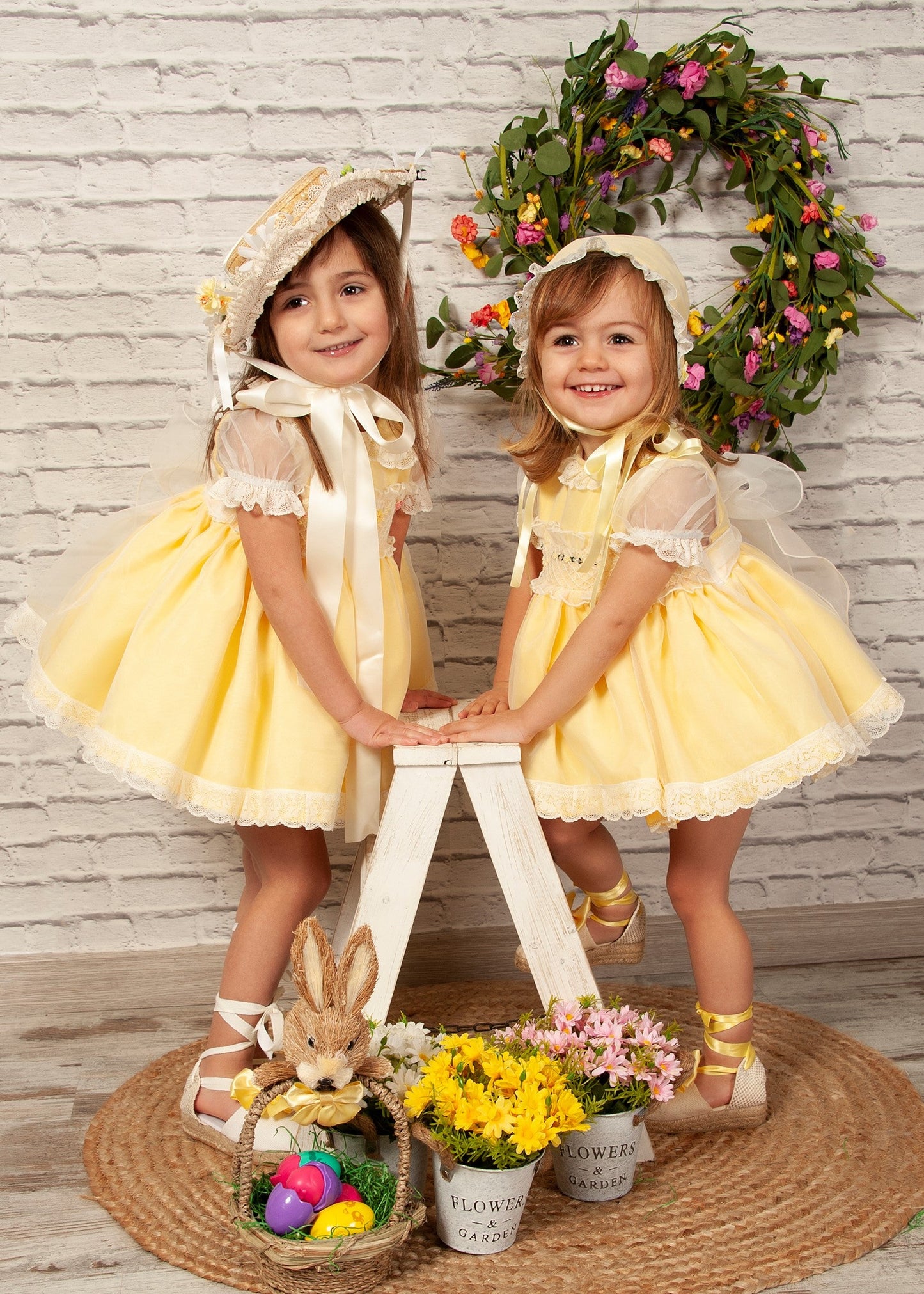 Sonata Yellow Smock Dress (Made to order)