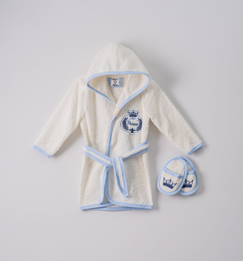 Boys Prince Dressing Gown & Slippers