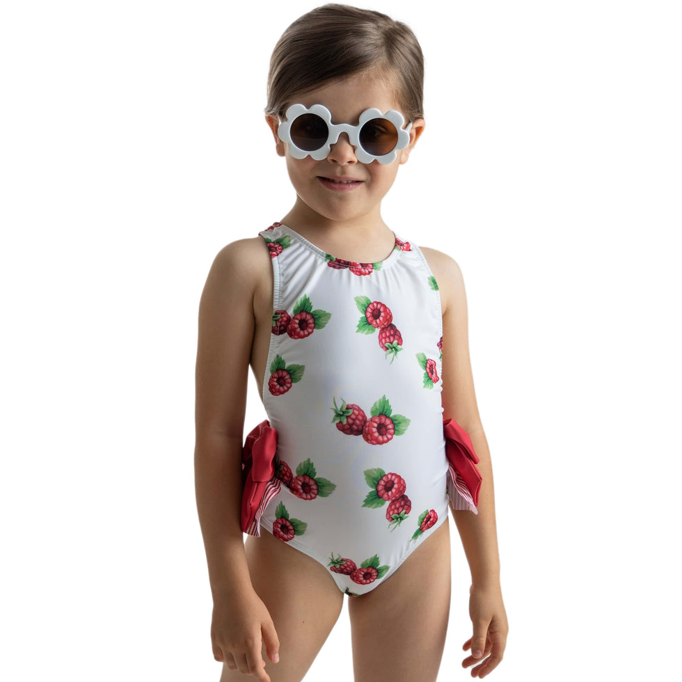 Meia Pata Raspberry Girls Swimsuit