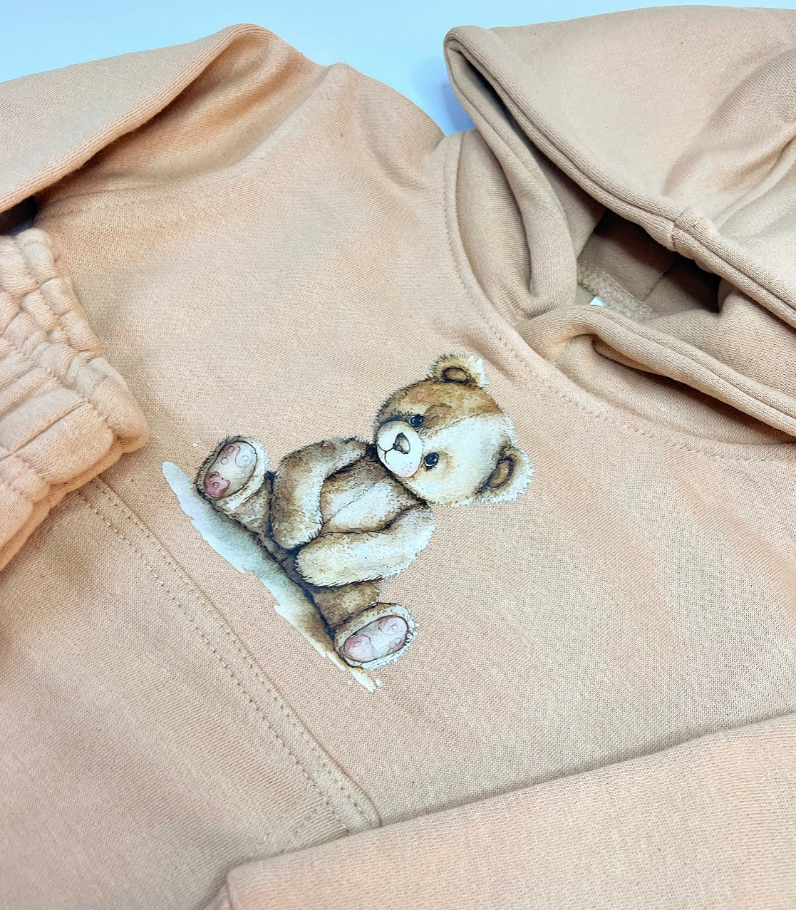 Beige Teddy Bear Tracksuit