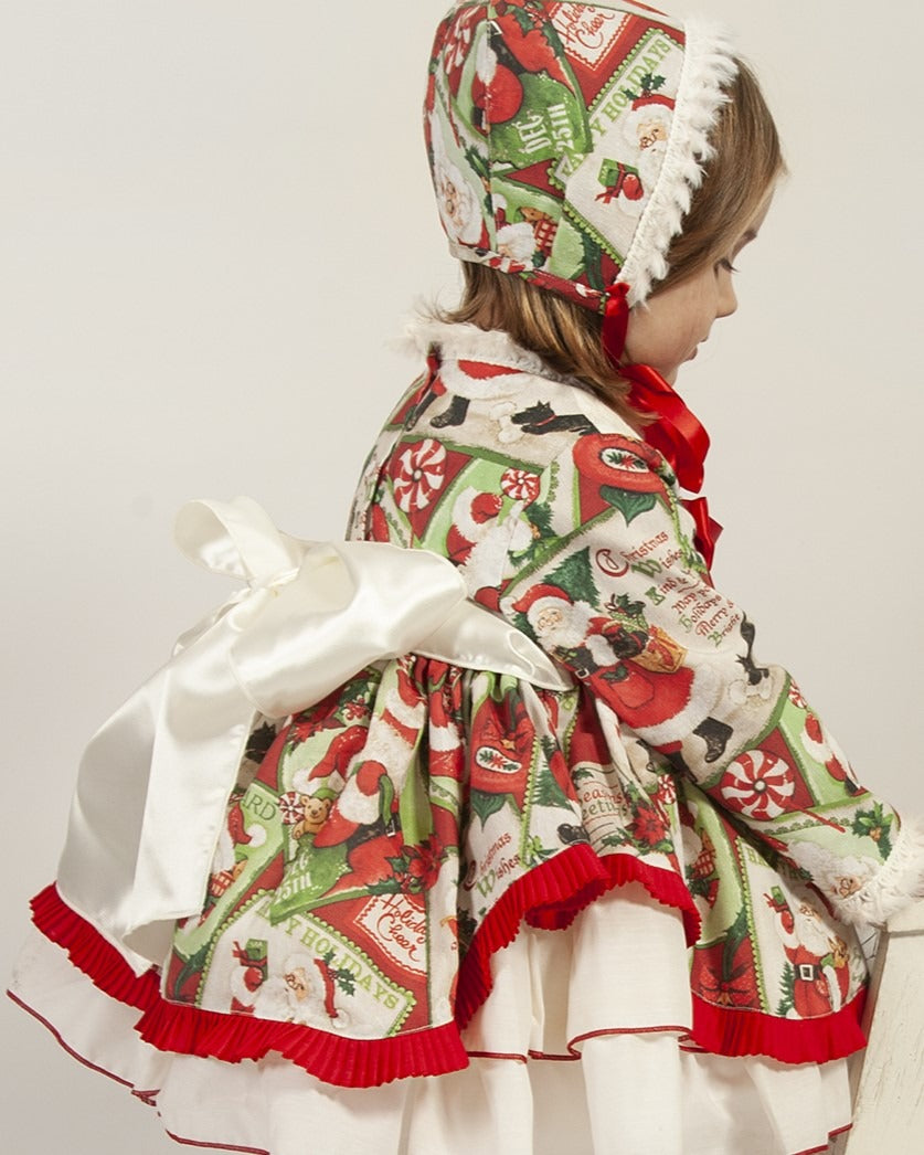 Sonata Christmas Puffball Dress  (Made To Order)